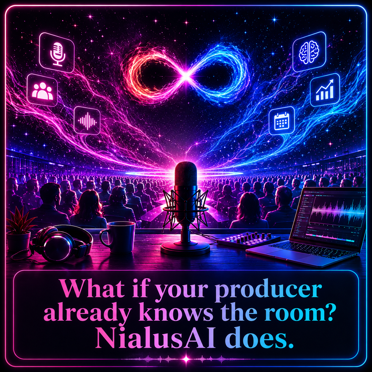 What if your producer already knows the room? Nialus AI does.